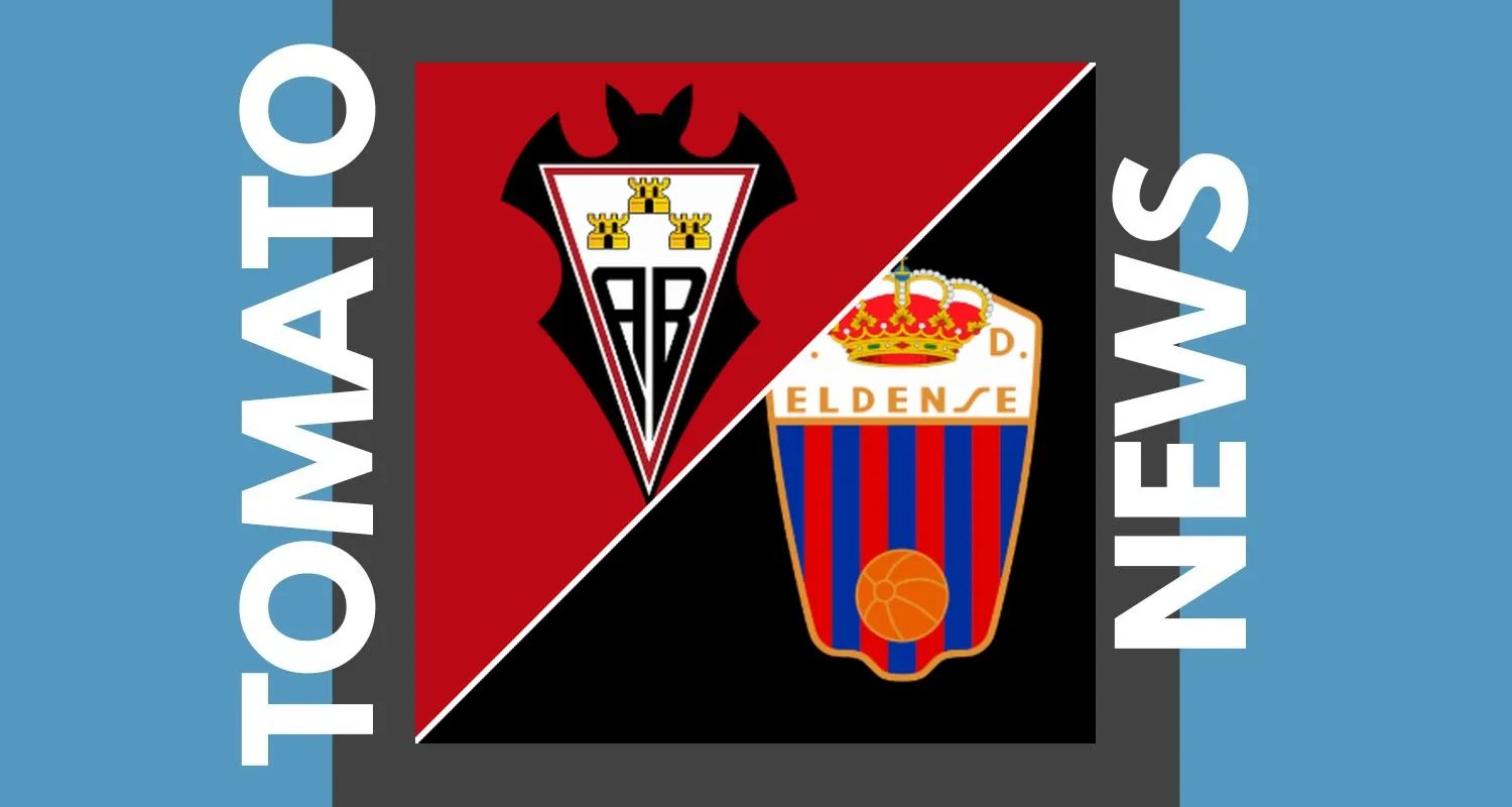 Aksi perebutan bola pemain Albacete dan Eldense dalam laga pramusim