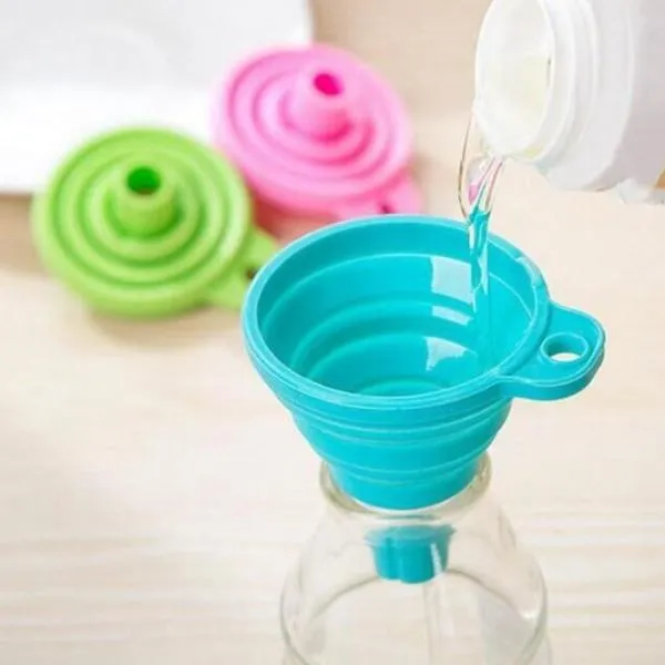 Collapsible Kitchen Funnels corong silikon lipat serbaguna dari SBOBET777