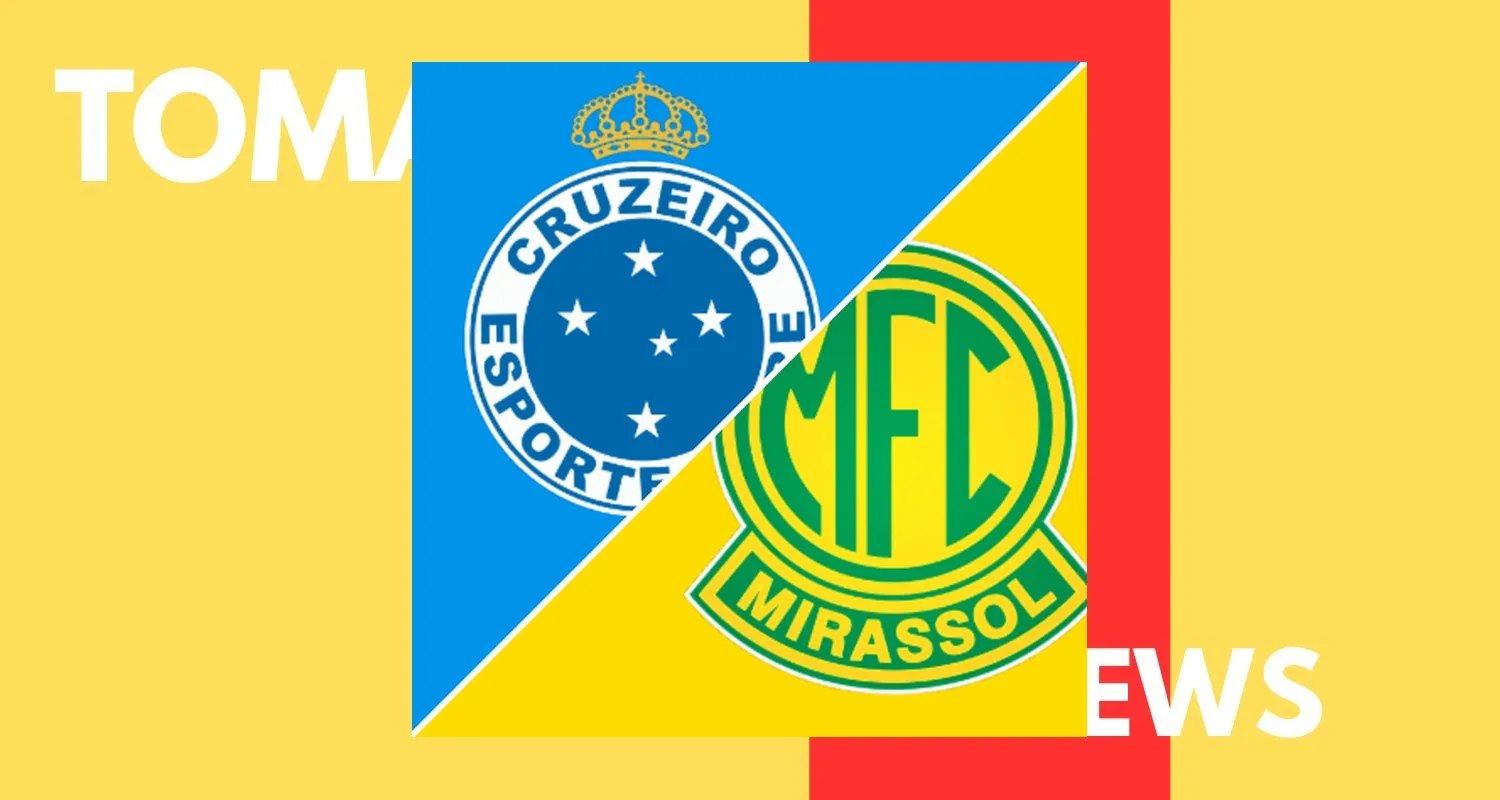 Para pemain Cruzeiro merayakan kemenangan atas Mirassol dalam lanjutan Liga Brasil di Estadio Mineirao.