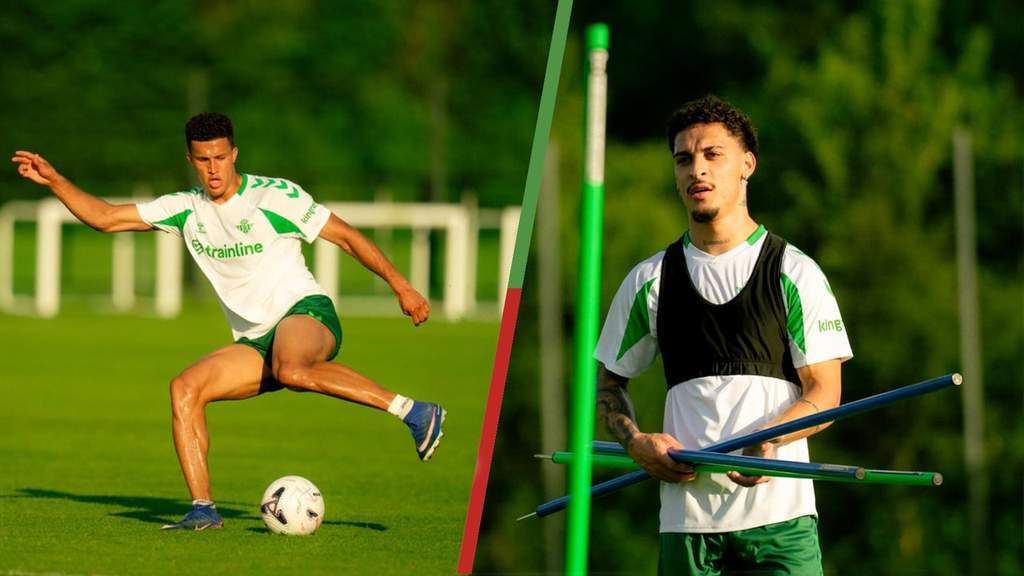 Nelson Deossa dan Antony berlatih bersama Real Betis dalam pemusatan latihan di Jerman