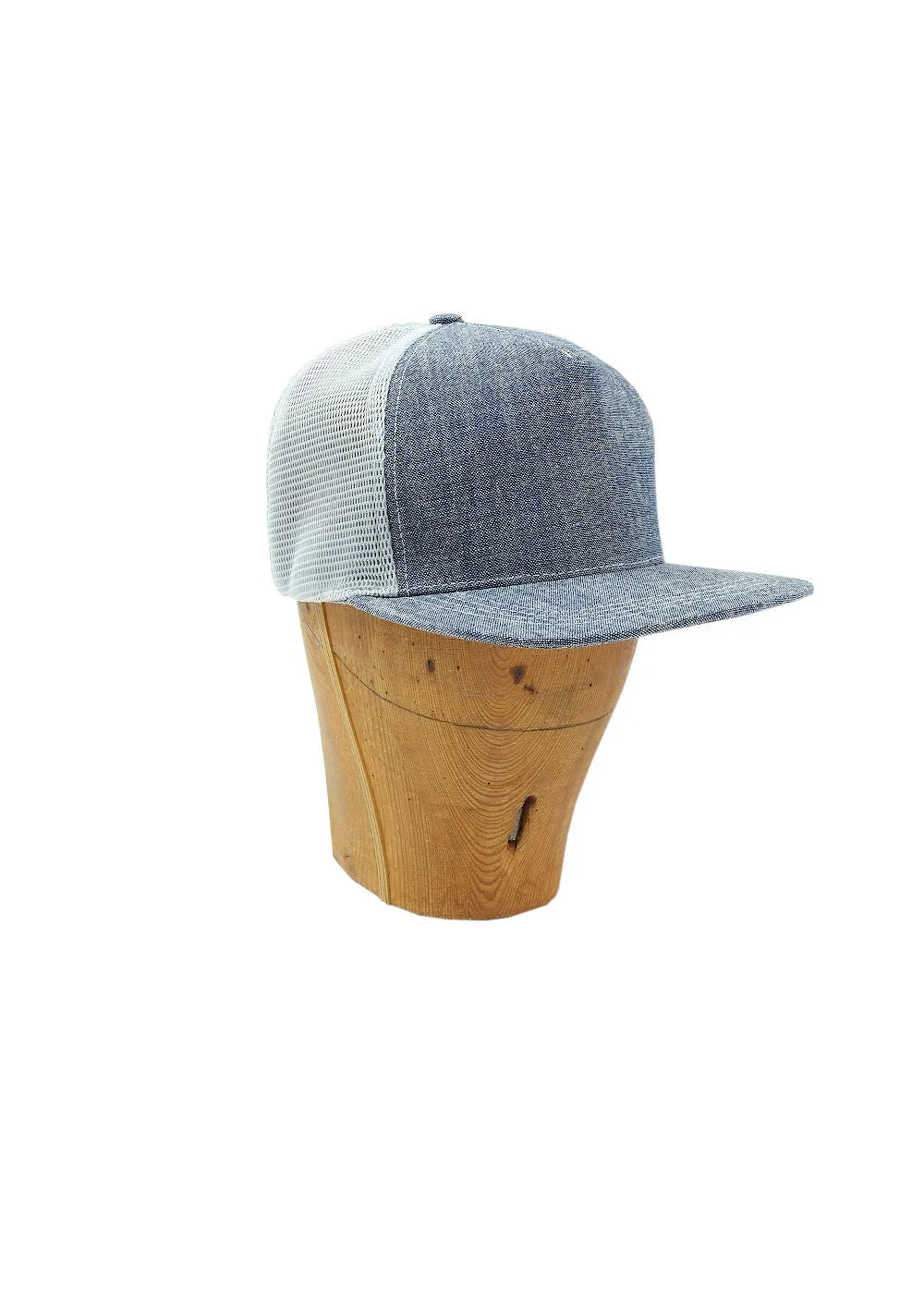 GOKONG77 Trucker Mesh Cap Indigo 10oz Sea Canvas