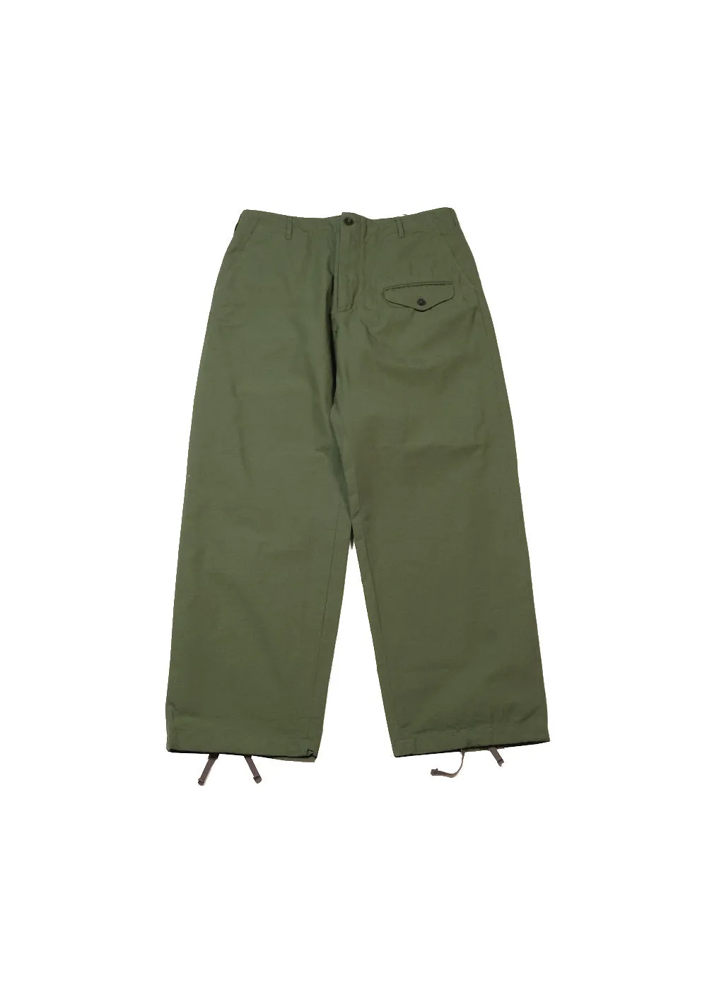 Gurkha Pant Olive Cotton Ripstop dari Engineered Garments di SUNDULQQ