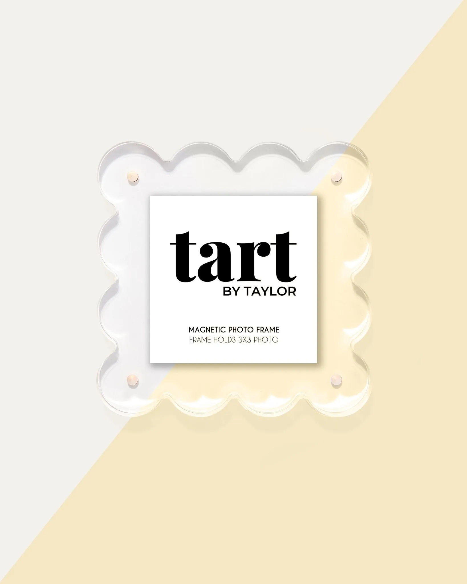 Clear Mini Acrylic Scallop Picture Frame transparan dari HAHA69