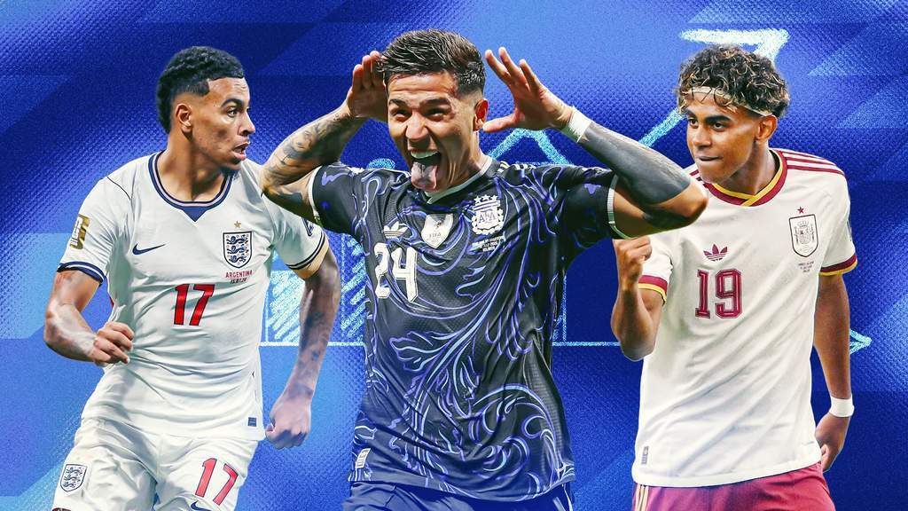 Lamine Yamal dan Enzo Fernandez beraksi membela negara masing-masing di turnamen Piala Dunia