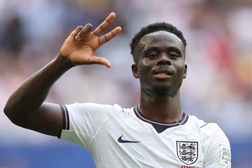 Hat-trick Bukayo Saka Beri Harapan Inggris Menuju Euro 2028