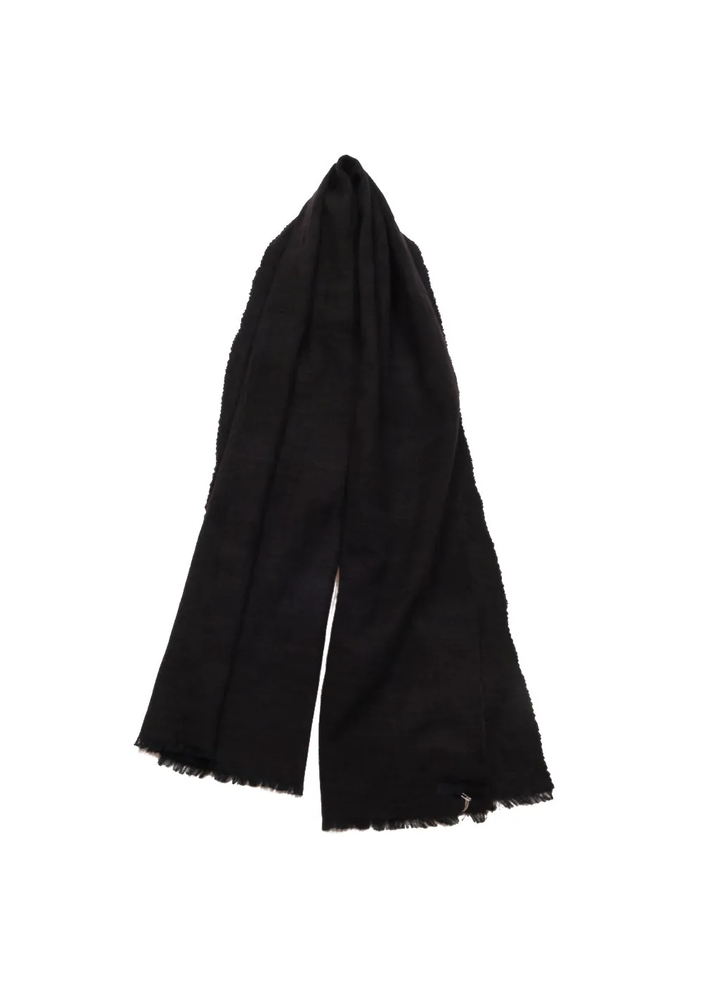 IDN96 SC-71 Blanket 2 Small Dark Brown merino wool dan katun