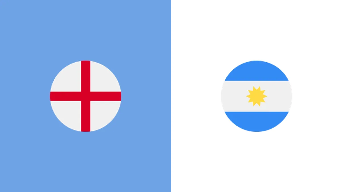 Pertandingan semifinal Piala Dunia 2026 antara Inggris melawan Argentina di Atlanta