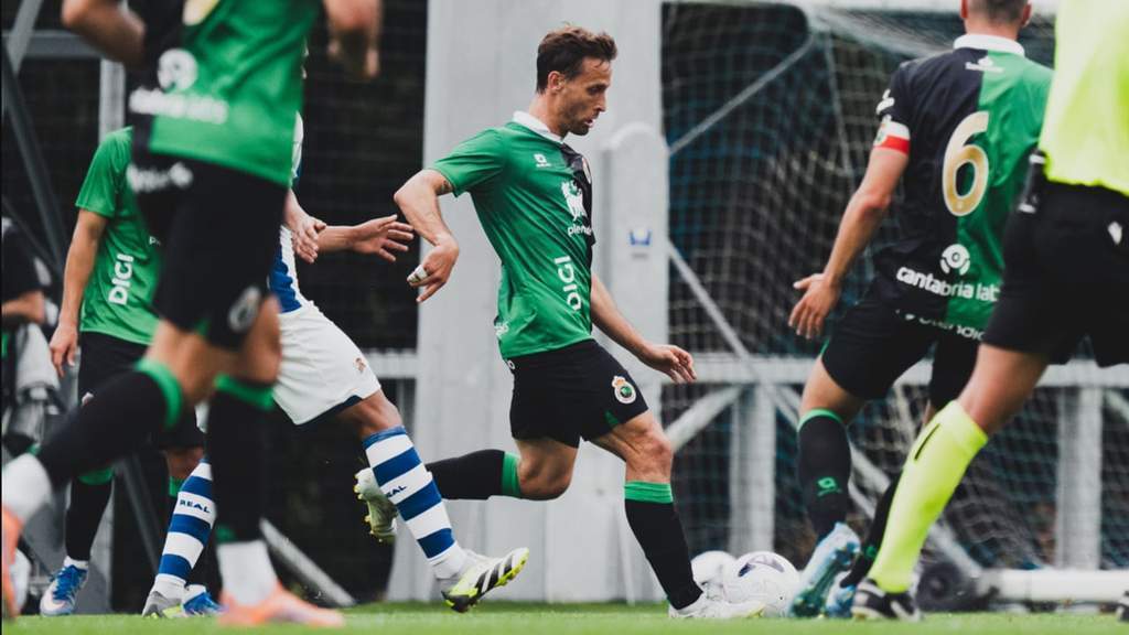 Pertandingan pramusim antara Real Sociedad melawan Racing de Santander di Zubieta