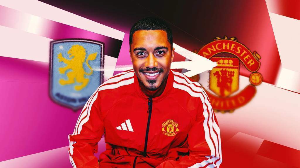 Youri Tielemans saat diperkenalkan sebagai pemain baru Manchester United di bursa transfer 2026