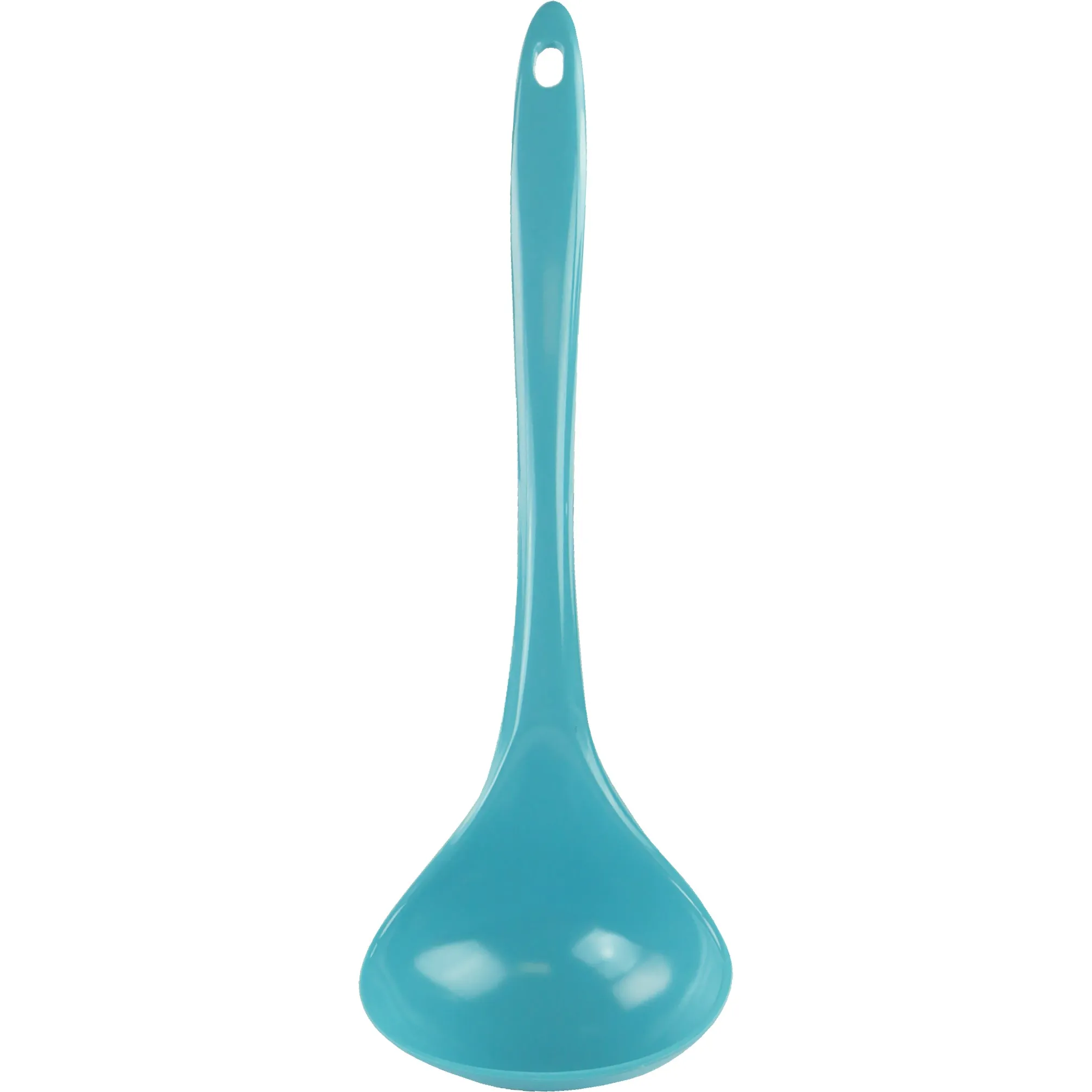 MPOSUN Melamine Ladle Turquoise sendok sayur warna pirus yang elegan dan ramah untuk panci