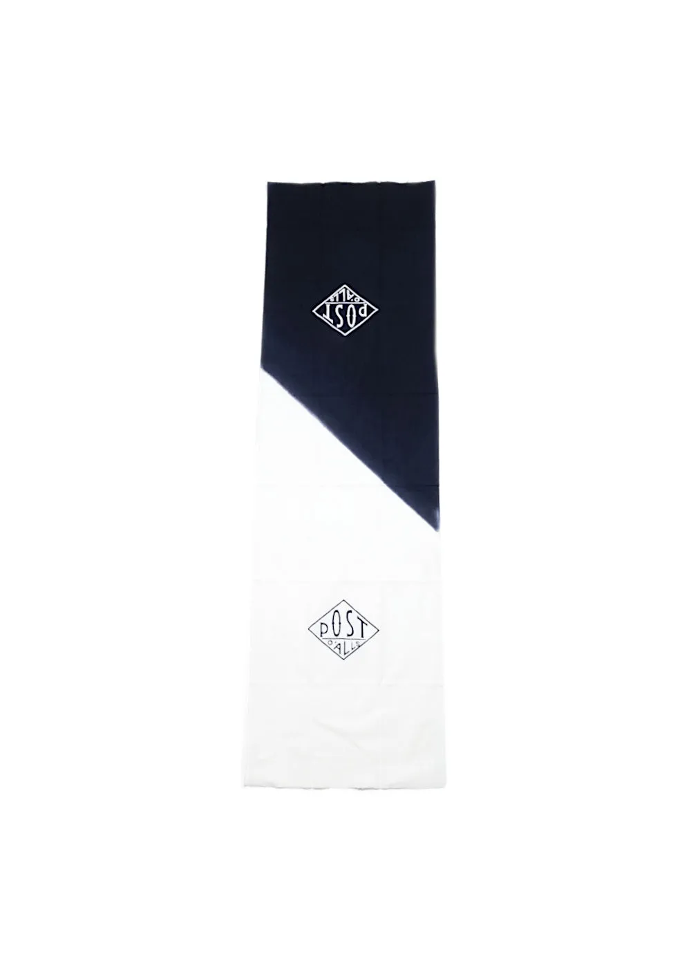 OVO30S 1960-WN POST Tenugui White/Navy motif klasik buatan Jepang