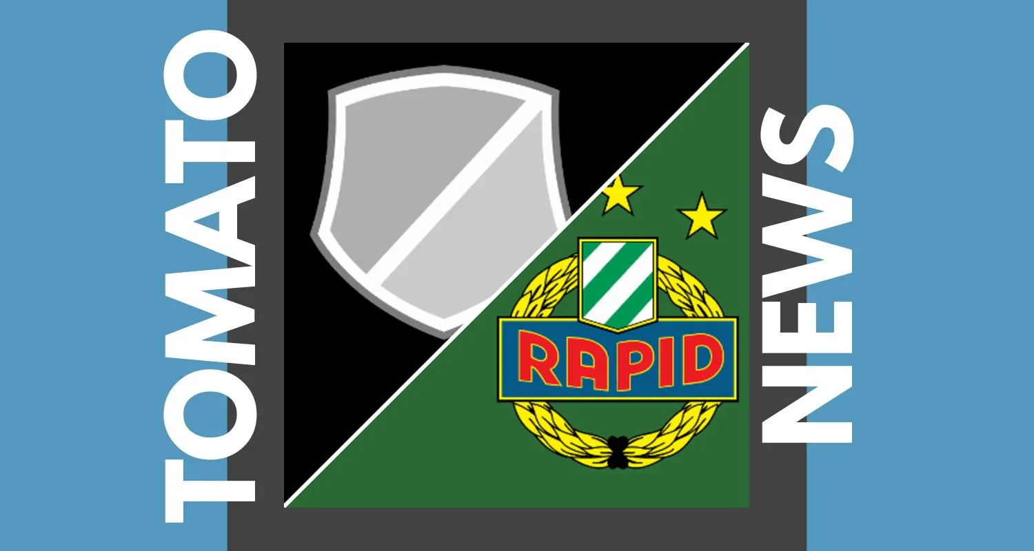 Aksi pemain Paide Linnameeskond saat menghadapi Rapid Vienna di A. Le Coq Arena.