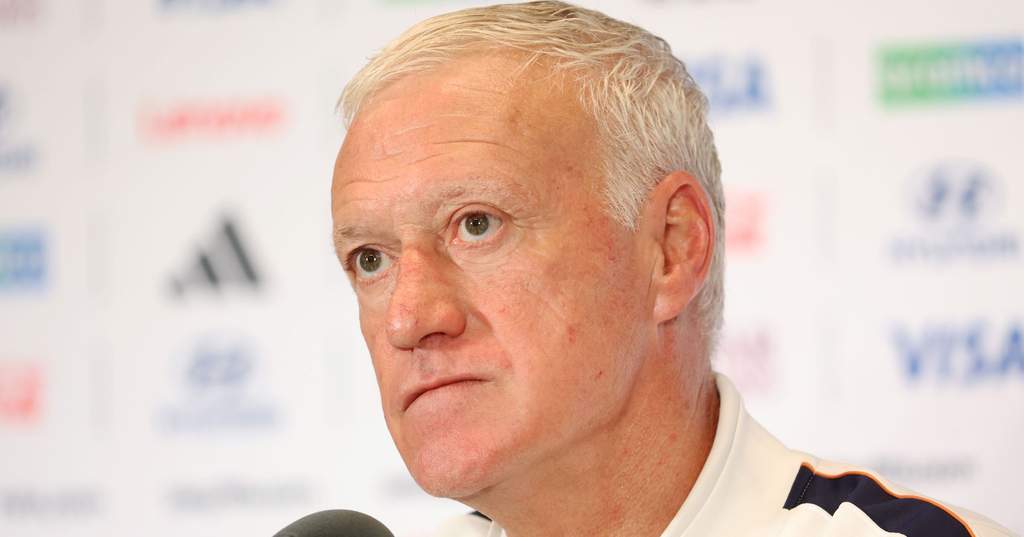 Didier Deschamps memberikan instruksi terakhir kepada timnas Prancis di Piala Dunia 2026