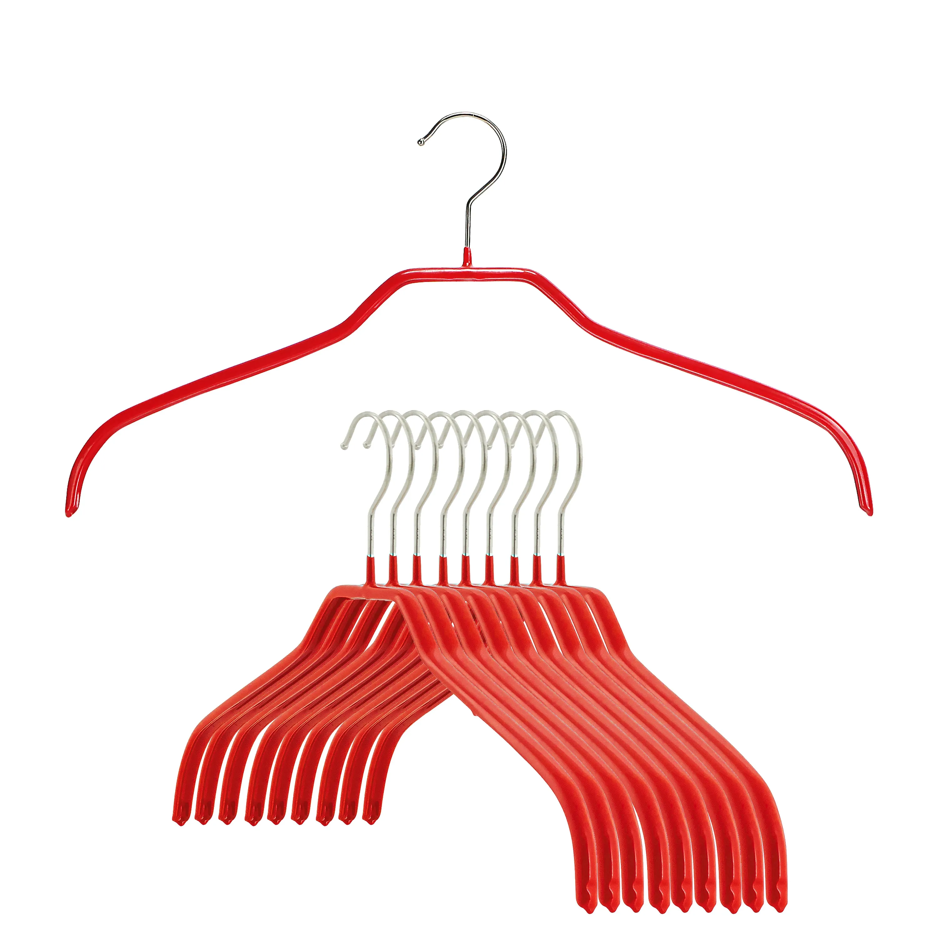 Gantungan baju merah Silhouette 41-F berkualitas tinggi dari RAJAHOKI899