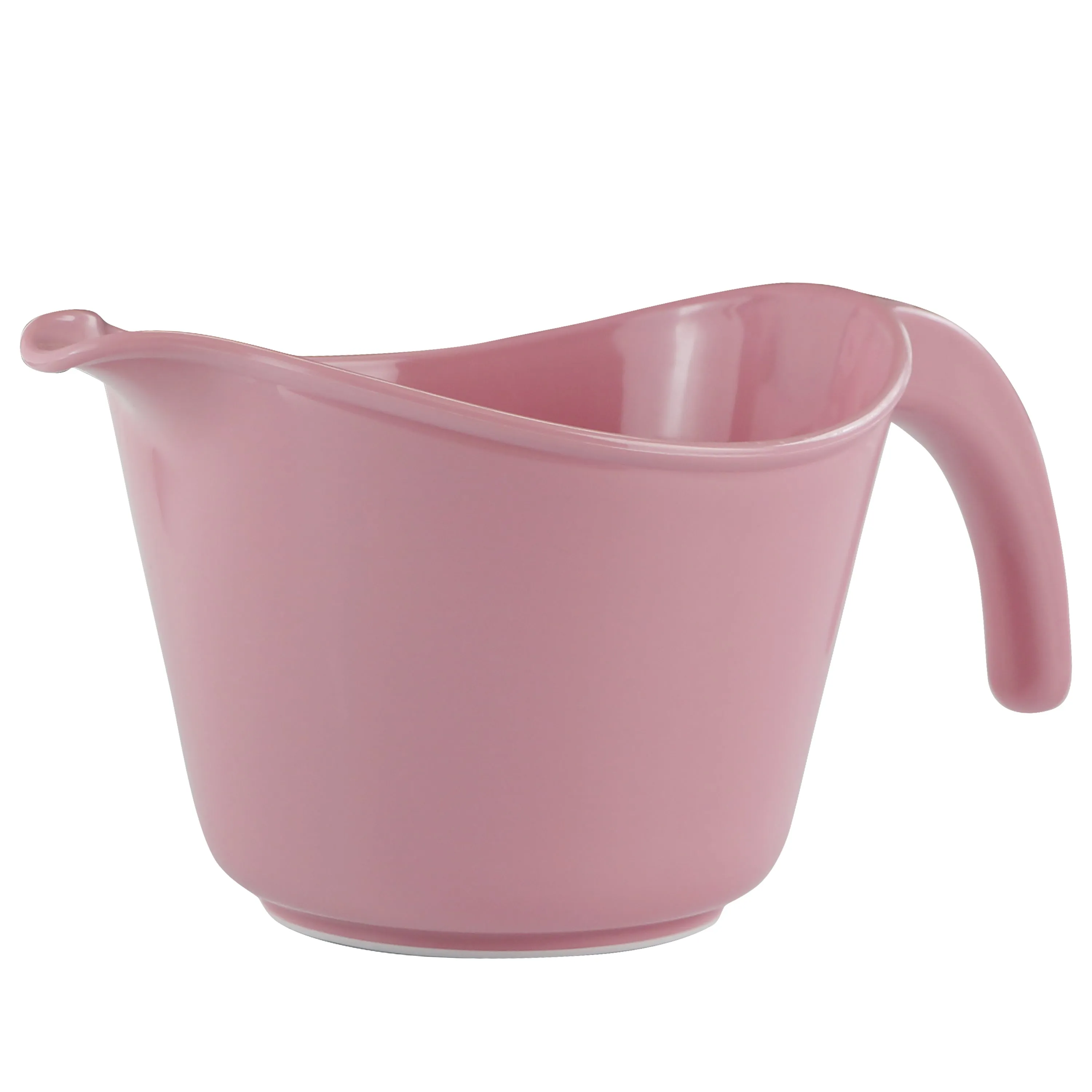 ATM189 Reston Lloyd Melamine Batter Bowl warna pink cerah dengan desain fungsional