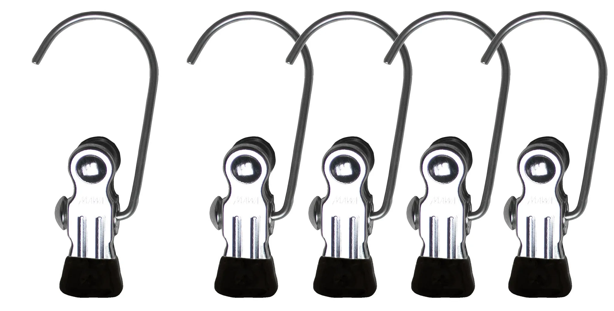 Single Clip on Hook Black Set of 5 dari SLOT TERGACOR HARI INI