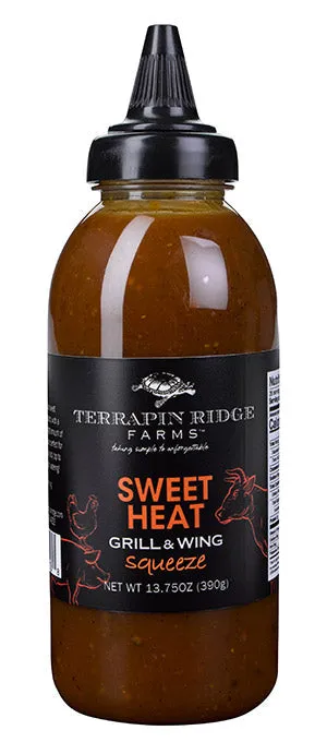 Saus Sweet Heat Grill & Wing Squeeze dari DUNIA303 untuk bumbu panggang dan daging