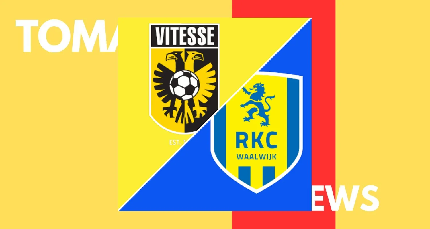 Aksi pemain Vitesse dan RKC Waalwijk di Stadion GelreDome